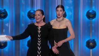 Kathryn Hahn & Melissa McCarthy Present Male Actor–Limited/Anthology Series or TV Movie|83rd Globes