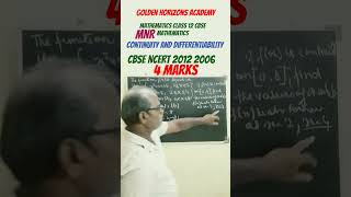 class 12 continuity and differentiability