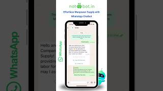 How WhatsApp Chatbot Streamlines Manpower Supply & Workforce Management