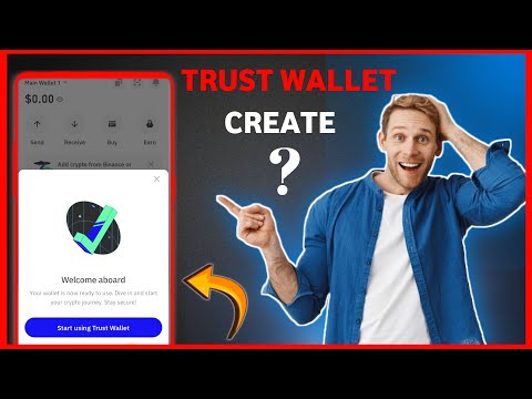 Trust wallet account create new update | How to create trust wallet account | Trust wallet
