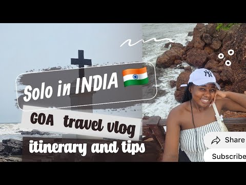 Can You Travel India SOLO as a Girl? 🇮🇳  Goa Edition:Cost, Safety, Truth ,black Zimbabwean student