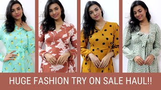 HUGE Amazon Fashion Sale TRY-ON HAUL! - Wardrobe Refresh Sale 50% - 80% off!