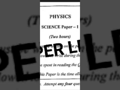 Icse Physics 2025 paper leak🤯 #icse2025