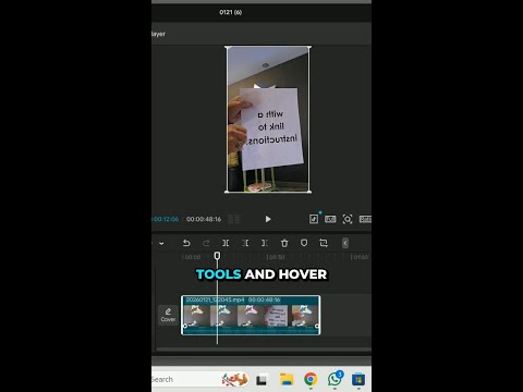 Capcut Tutorial - Flipping Videos