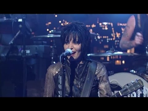 [HD] Joan Jett and The Blackhearts - "Any Weather" (606 Version) 3/7/14 David Letterman