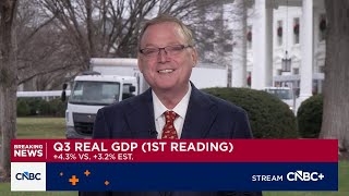 NEC Director Kevin Hassett on the latest U.S. GDP report: President Trump’s trade agenda is working