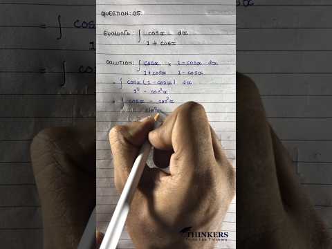 Indefinite Integrals #cbse #class12 #maths #calculus #education #shorts