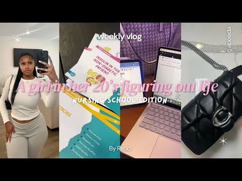 WEEKLY VLOG: *as a nursing student* | FINALS WEEK, STUDYING, SHOPPING, GAME DAY + MORE