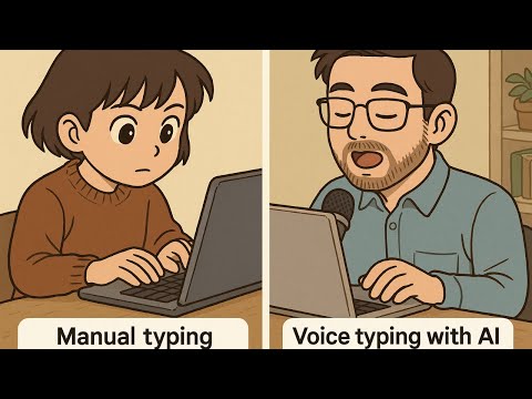 Voice Typing vs Manual Typing | See Why AI Wins Every Time! 🚀