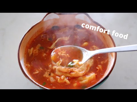 5 mins easy tomato egg soup recipe #67