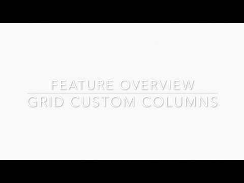 Feature Spotlight: Grid Custom Columns in Isomorphic Software's SmartClient Platform