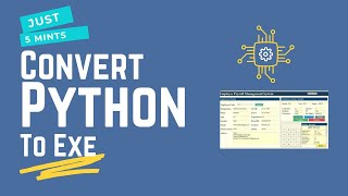 How to convert Python to Exe file | Python to Exe