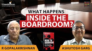 Inside the Boardroom: Corporate Governance, Decision-Making & Director Mindset | #rgopalakrishnan