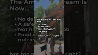 The New American Dream
