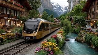 Switzerland’s Most Beautiful Train Ride – Grindelwald to Lauterbrunnen