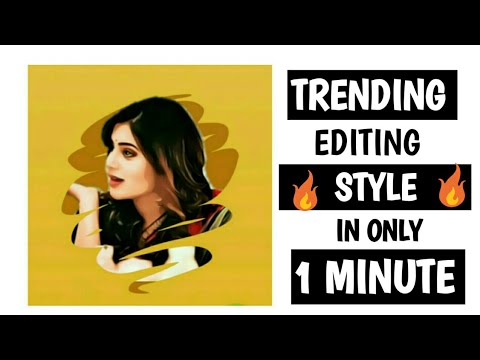 1 Minute trending photo editing | photolab tutorial | How to edit photos in 1 minute | Trending edit
