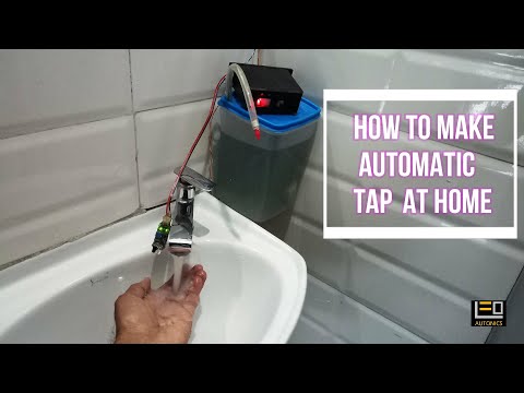 How to make automatic water tap without arduino?