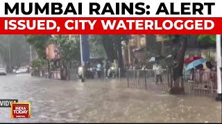Mumbai, Thane Under Red Alert: Heavy Rains Cause Waterlogging, Traffic Chaos