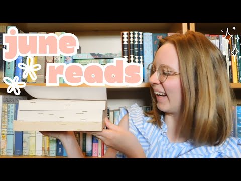 june reading wrap-up 🌼 an eclectic but wonderful reading month