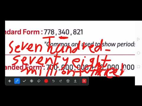 lesson 3,4 grade 4. many  ways to write numbers