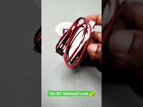 Unveiling the Mystery behind a 12v DC Solenoid Lock: You Won't Believe What We Found! 🔐😲 #diy #how