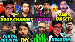 TSG vs S8ul Elite Drop Change? - Reply 🤯, FFMIC Teams Target 🥵, Sohan & Wota Update 🤔, EWC Cancel? ❌