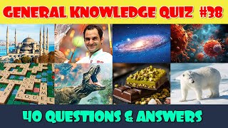 General Knowledge Trivia Quiz (Part 38)