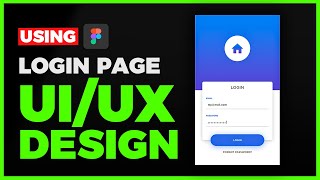 ⭐Design a Login Page in Figma - UI/Web Design Tutorial