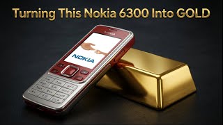 I Took an Old Nokia and Made It Look Like a Gold Masterpiece