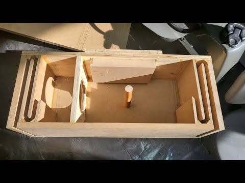 Mini 6th Order Bandpass Subwoofer (AKA-The Slim Jim Sub)