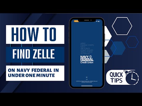 How to Find Zelle on Navy Federal Credit Union App | In less than a minute