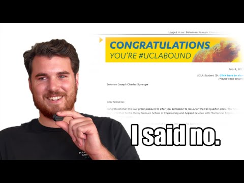 Why I Rejected UCLA for Mechanical Engineering