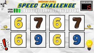 Slow to Fast Say The Word On Beat Speed Challenge 34 | SPEED EDITION | Fast Rhythm Test