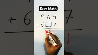 Easy Math #easymaths #maths #mathematics #mathematician #viral #trending #easymathchallenge