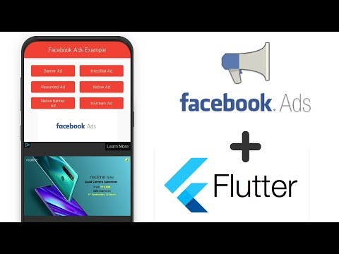 Flutter- How to Implement Facebook Ads in Flutter App (Part 2) | Facebook Ads 2019 in Flutter Apps