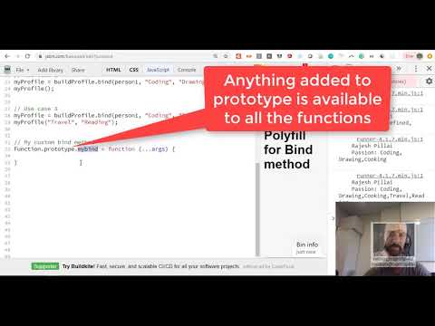 JavaScript Interview Mastery - Code/Polyfill your own Bind method