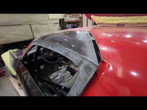 Carbon fiber featherweight guillotine doors for 2nd Gen F-body.