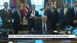 President Trump Participates in Signing Time, Feb. 2, 2026