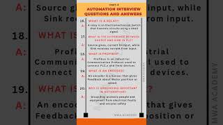 Top 5 Industrial Automation Interview Questions Part 4 | Easy PLC & Automation Answers for Freshers