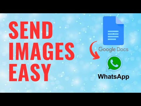 How To Send Images From Google Docs to Whatsapp on Your Android Phone | Simple and Easy