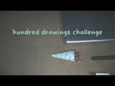 100 drawings challenge in 3 days ☆ |artchallenge