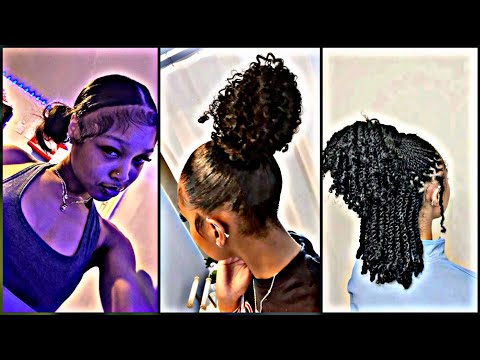 Natural hair inspo compilation #naturalhair  #viral
