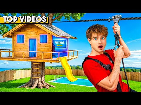 GIANT BUILDS AND EXTREME 24-HOUR CHALLENGES! | Topper Guild