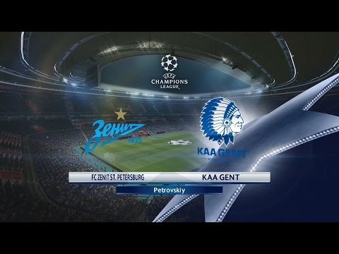 FC Zenit Saint Petersburg - KAA Gent Champions League Preview PES2016