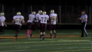 Tommy Shepard| Touchdown Reception|Florence Falcon Football @ Ronan 2012