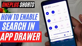 ENABLE SEARCH IN APP DRAWER | OnePlus Tips & Tricks #shorts | TheTechStream