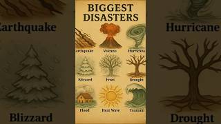 Biggest disasters part 1 #naturemysteries #disasters #short