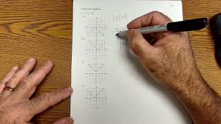 ASVAB How To Graph Absolute Value #shorts
