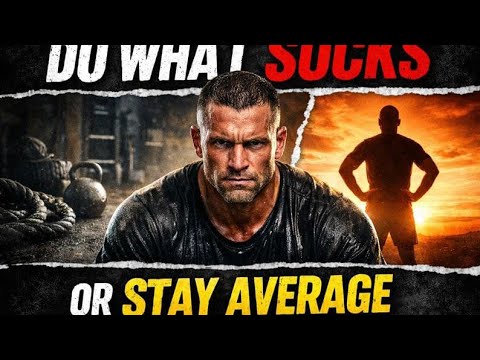 Do What Sucks or Stay Average Motivational video