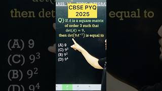 CBSE 2026 Matrix PYQ 2025   Maths for Class 12 Maths #cbse2026 #maths #cbseboard #cbseclass12